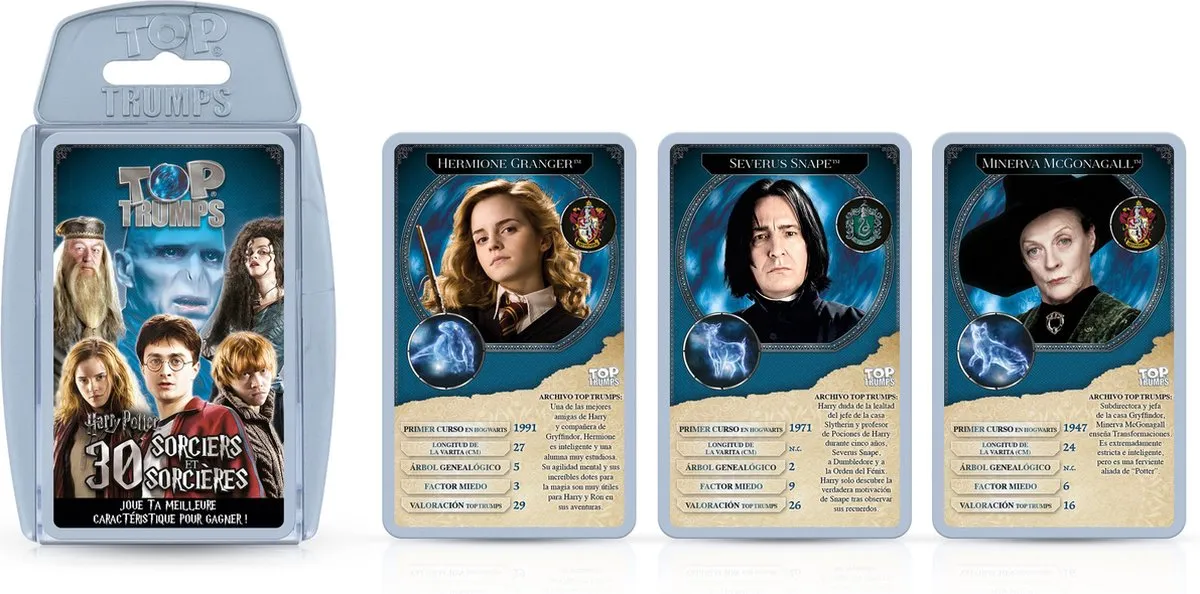 Winning Moves Top Trumps Harry Potter Kaartspel 80426