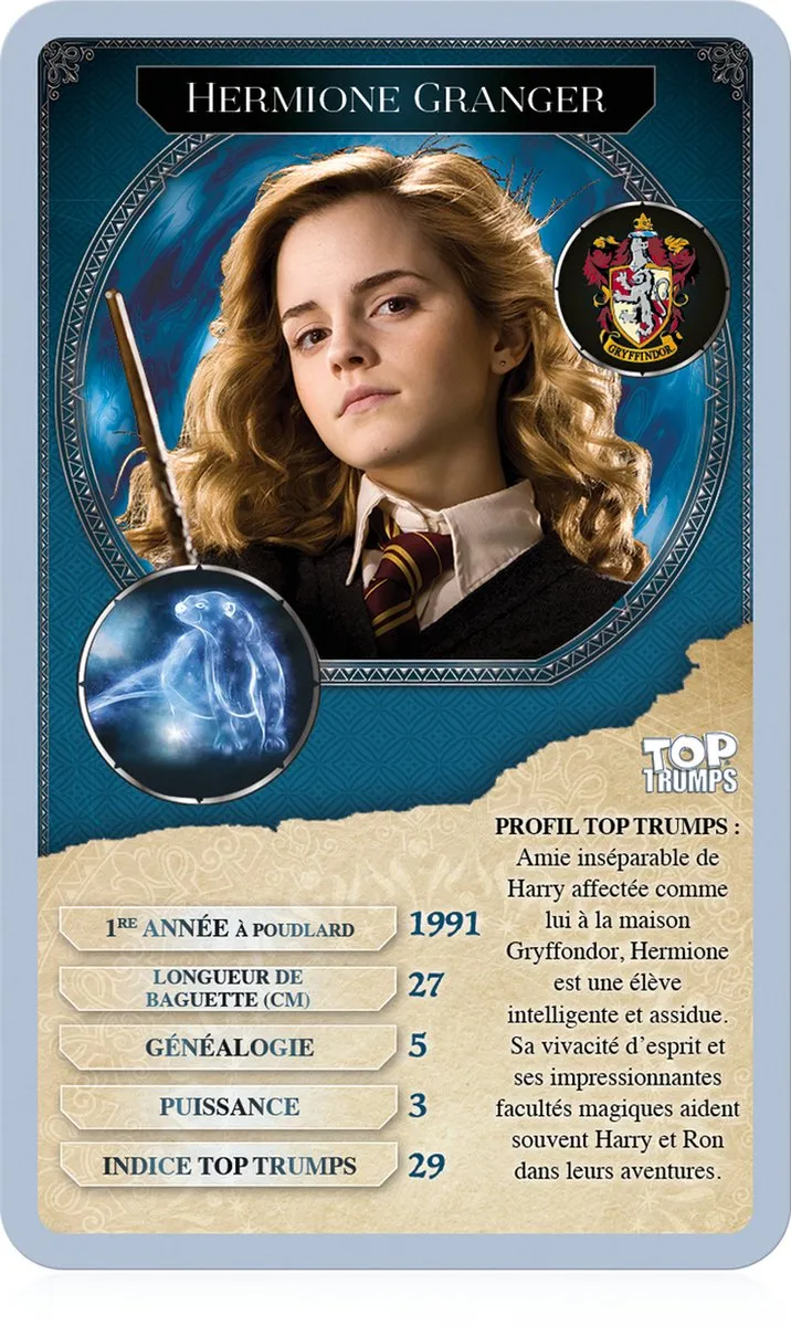 Winning Moves Top Trumps Harry Potter Kaartspel 80426