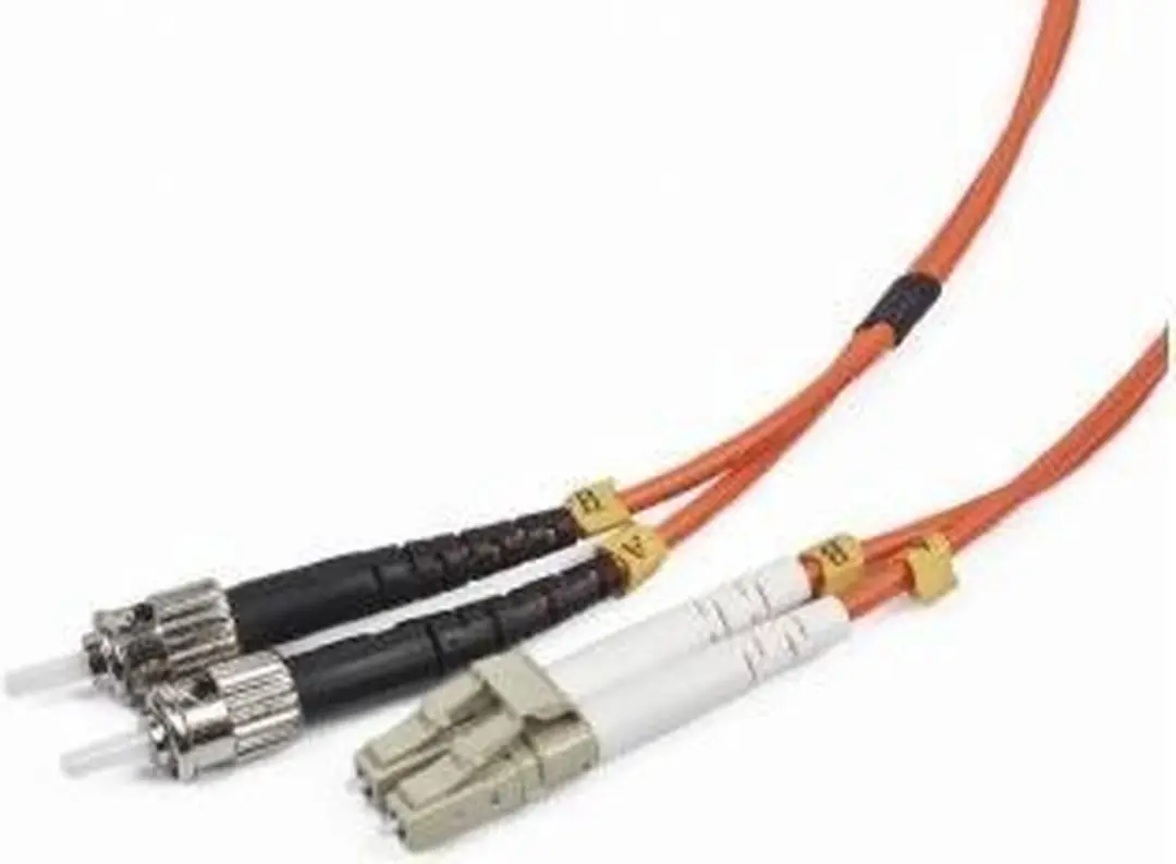 Cablexpert Duplex Multimode Glasvezelkabel LC/ST OM2 10m - Oranje