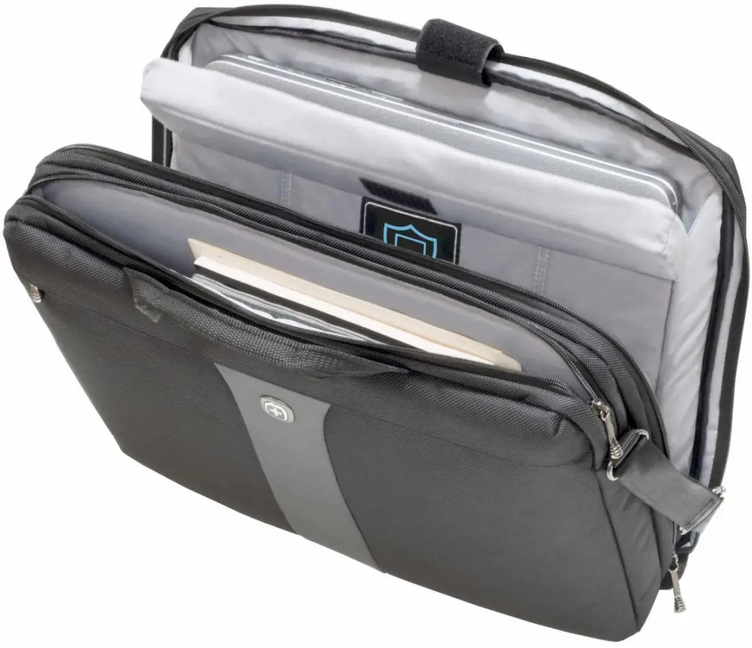 Wenger Legacy Notebooktas 17" - 14" Laptop - Black/Grey