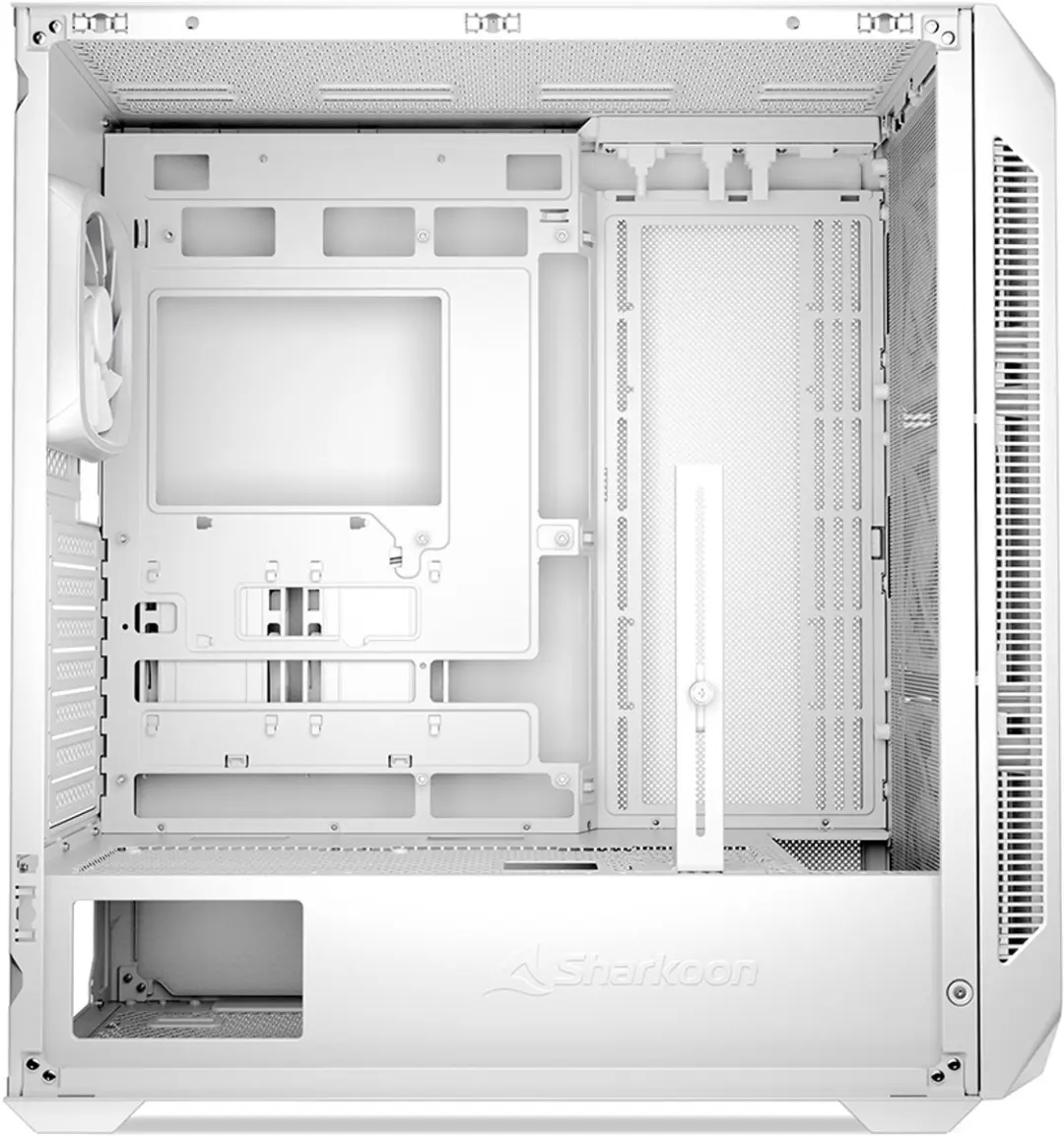 Sharkoon AK5G RGB Midi Tower - Wit