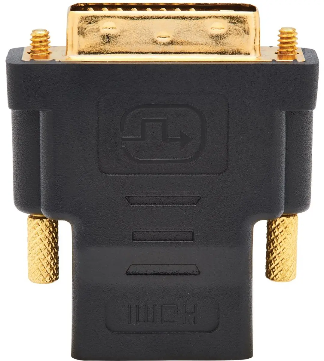 Tripp Lite P130-000 DVI-D HDMI Kabeltussenstuk - Zwart
