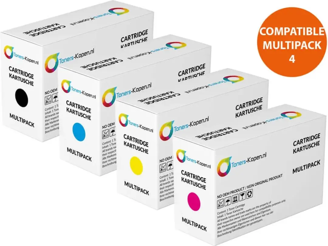Dell 593-BBBU Toner Multipack 4-delig