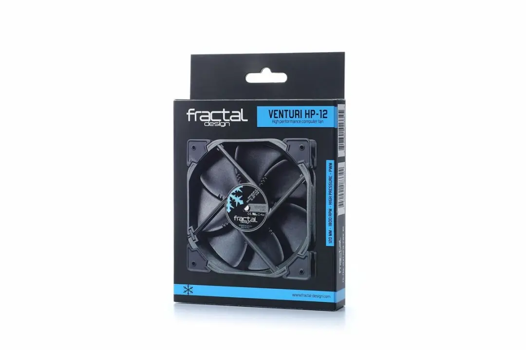 Fractal Design Venturi HP-12 PWM Ventilator 12cm - Zwart/Grijs