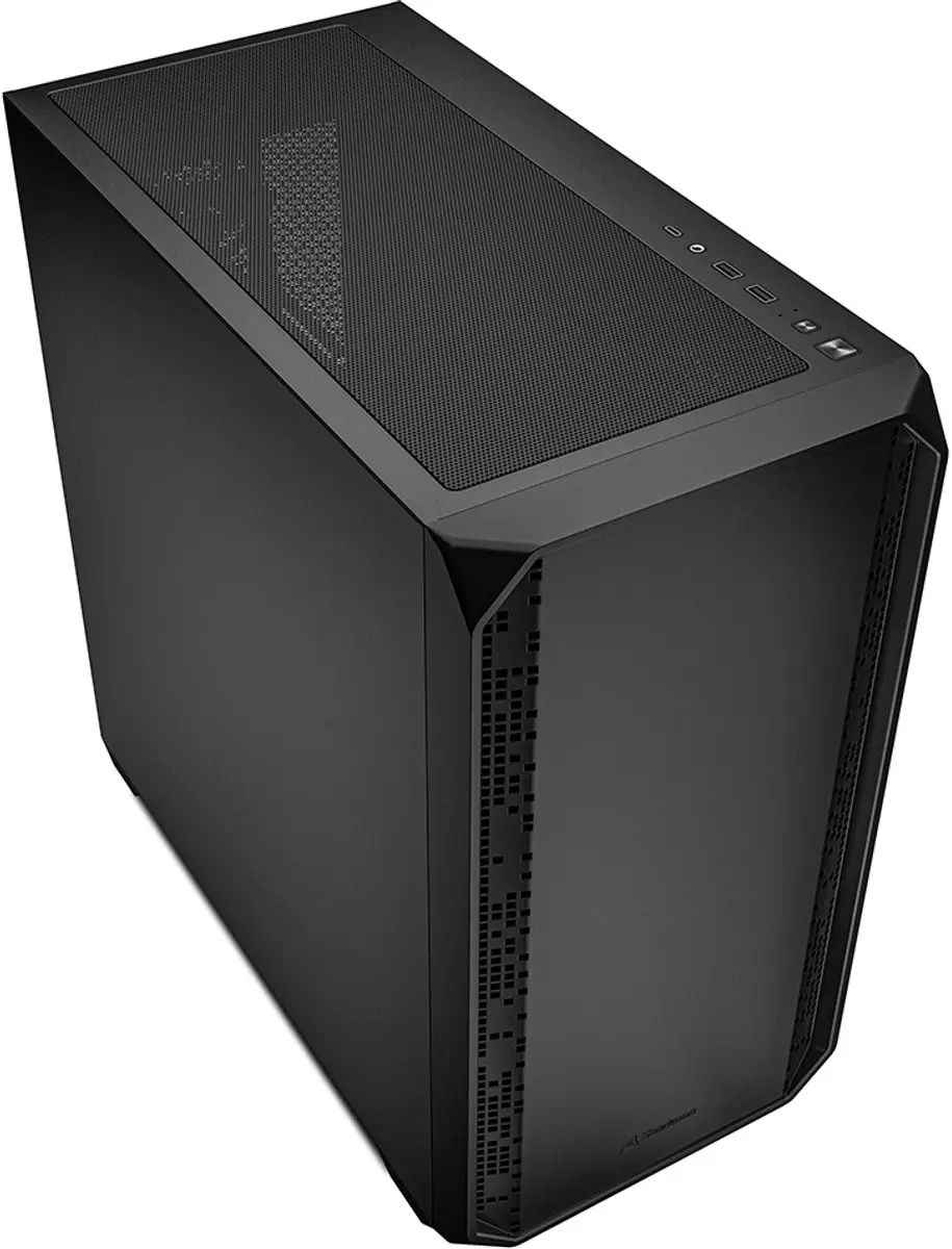 Sharkoon MK2 Micro Tower - Zwart