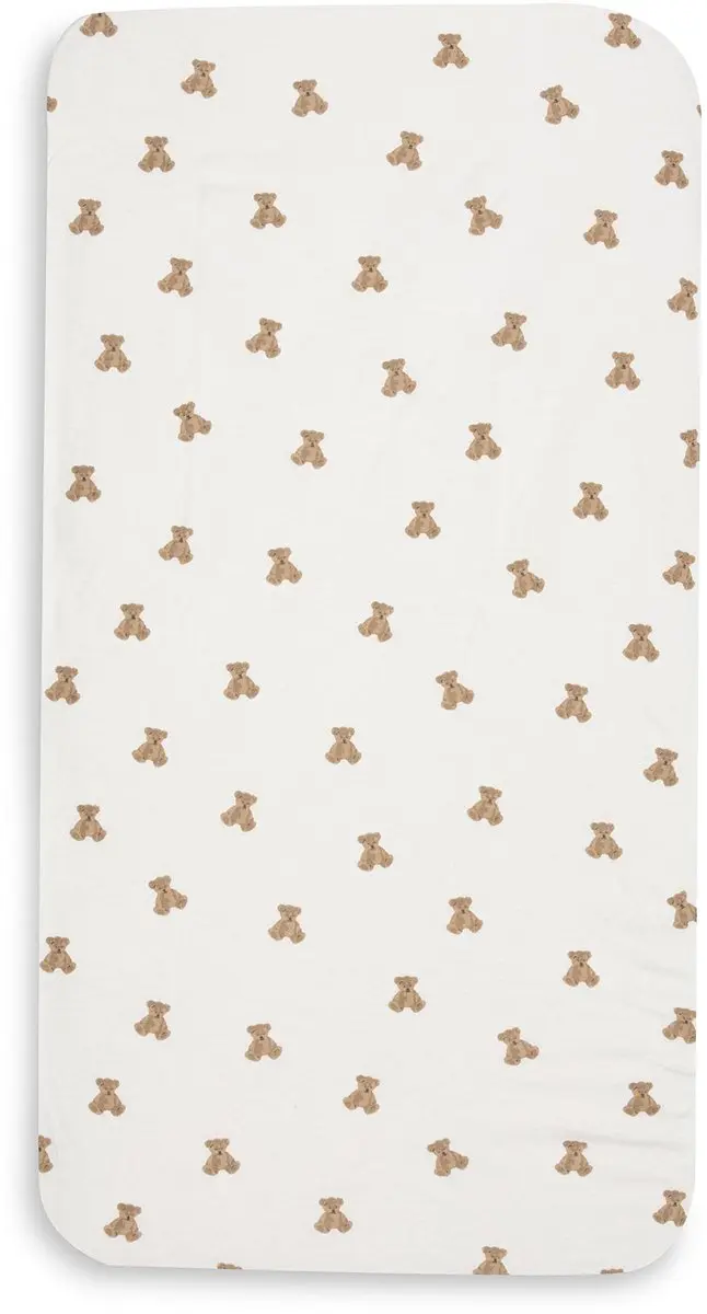 Jollein Hoeslaken Jersey 60x120cm Mini Teddy Bear