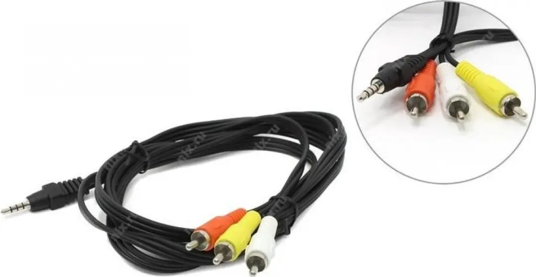 Cablexpert 3,5mm Jack 4-polig TRRS Audio/Video Kabel - 1,5m - Zwart
