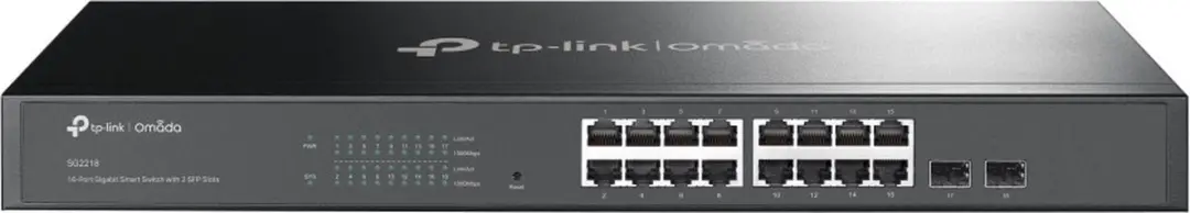 TP-Link TL-SG2218 Managed Netwerk Switch - Zwart
