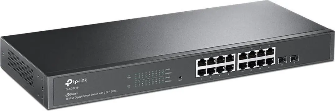TP-Link TL-SG2218 Managed Netwerk Switch - Zwart