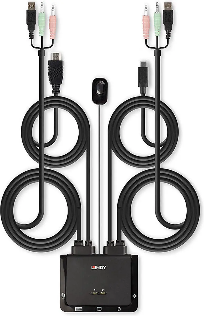 Lindy KVM-switch HDMI 42347 - 4K