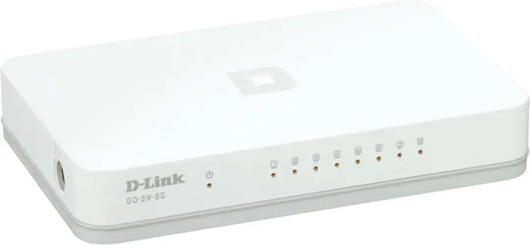 D-Link GO-SW-8G Netwerkswitch 8 Poorten - Wit - afbeelding 6 van 6