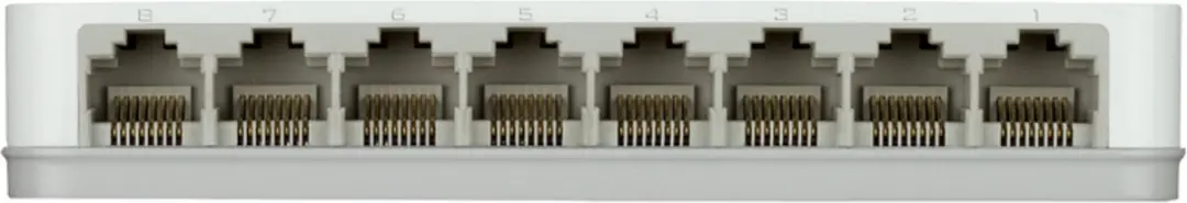 D-Link GO-SW-8G Netwerkswitch 8 Poorten - Wit
