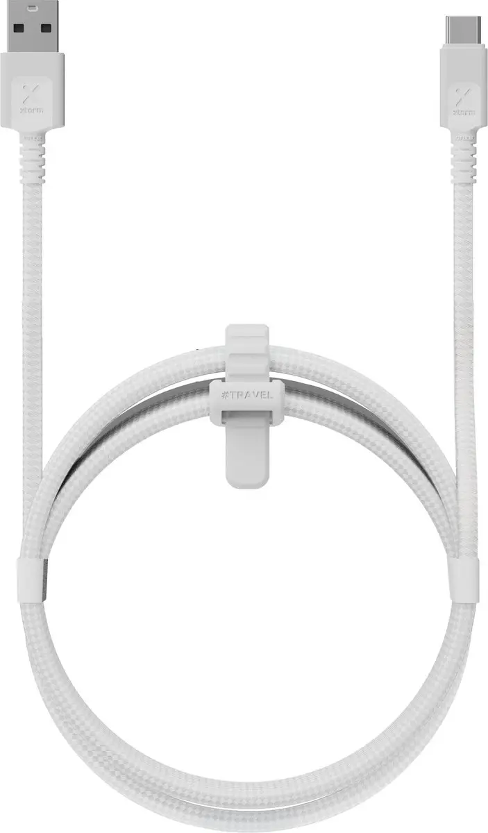 Xtorm Next Gen USB-A naar USB-C Kabel CX3050 - 1,5m - Wit