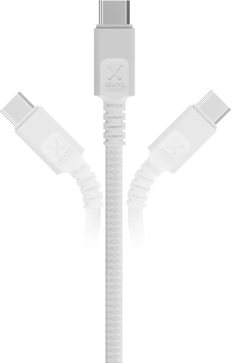 Xtorm Next Gen USB-A naar USB-C Kabel CX3050 - 1,5m - Wit