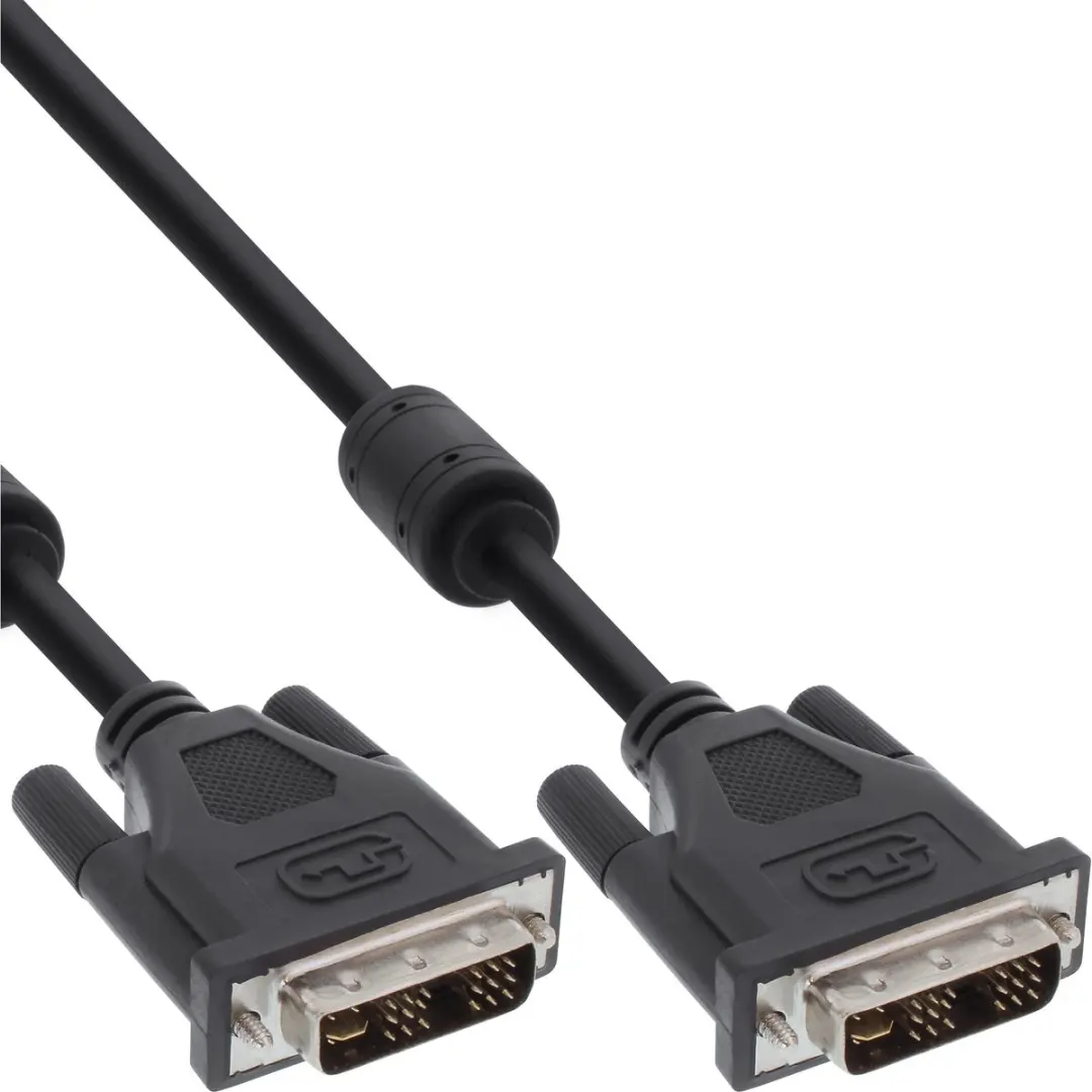 InLine DVI-I Kabel 24+5 Male/Male Dual Link 1,8m