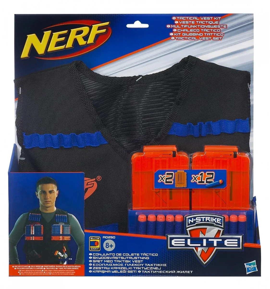 Nerf N-Strike Elite Tactical Vest A0250-148 - Zwart