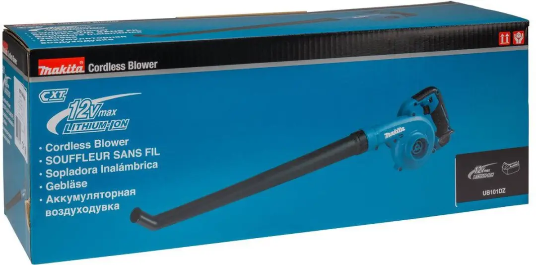Makita UB101DZ Accu Bladblazer 12V - 201,6 km/h