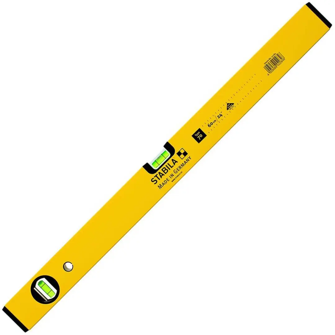 Stabila Type 70 Waterpas 200cm - 02292 - Geel/Zwart