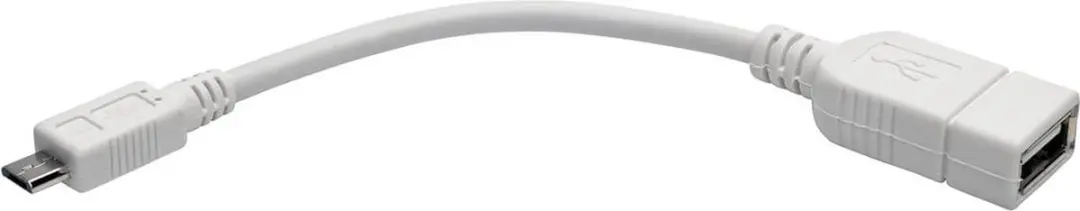 Tripp Lite U052-06N-WH Micro USB OTG Kabel - Wit