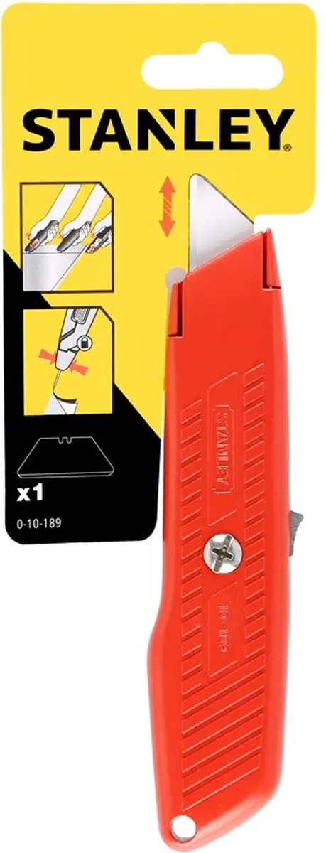 Stanley Veiligheidsmes 0-10-189 - Rood