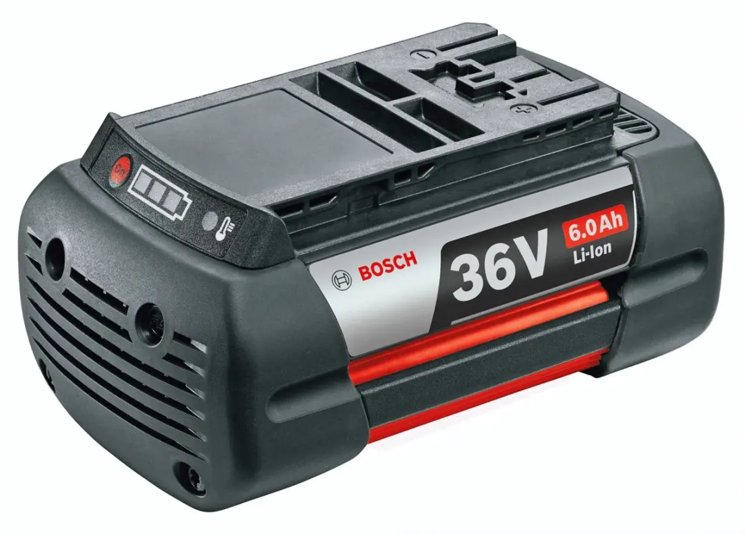 Bosch GBA 6,0 Ah 36V Li-Ion Accu - Rood/Zwart/Grijs - afbeelding 6 van 6