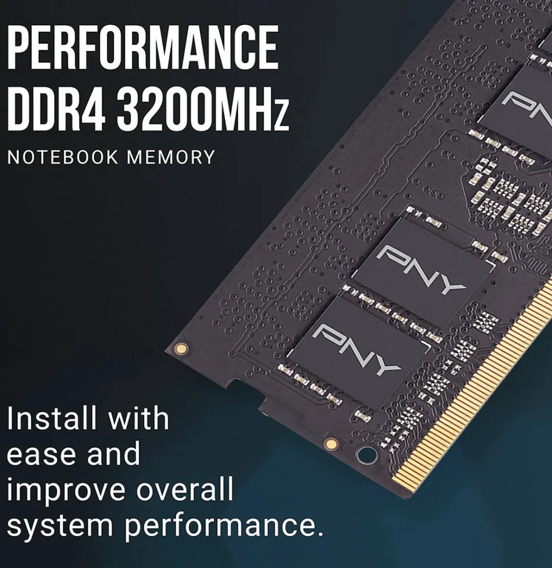 PNY MN8GSD43200-TB DDR4 Geheugen 8GB SO-DIMM