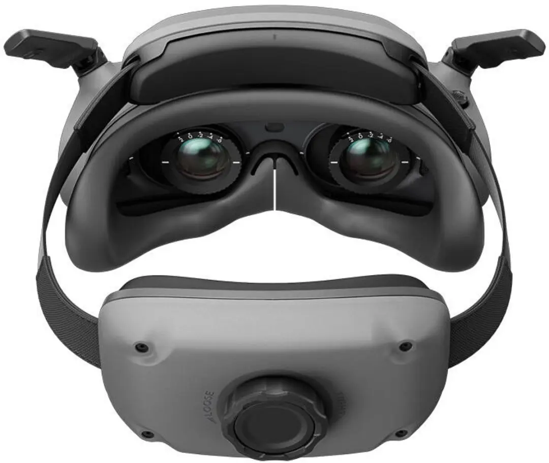 DJI Goggles 3 VR-bril - 4K Filmmen - Transparent