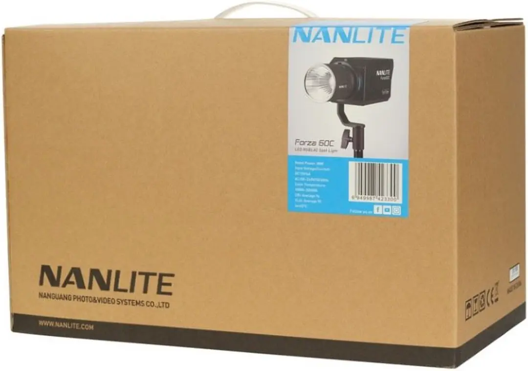 Nanlite Forza 60C FM-Mount RGB LED Licht