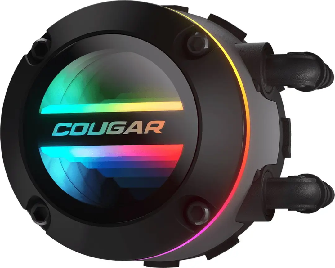 Cougar POSEIDON GT 240 AIO Waterkoeler - 2x 12cm Ventilatoren - Zwart