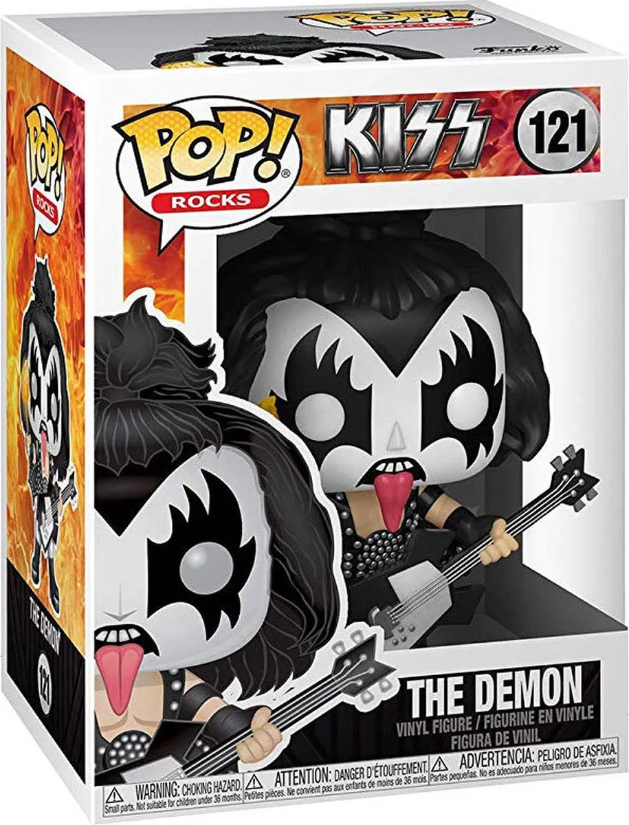 Funko Pop! Rocks KISS The Demon #121 - Multi