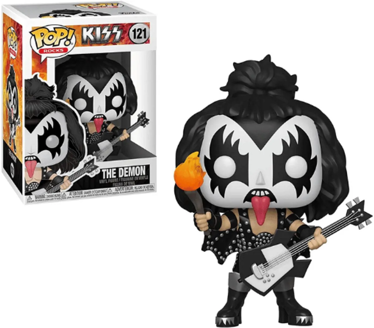 Funko Pop! Rocks KISS The Demon #121 - Multi