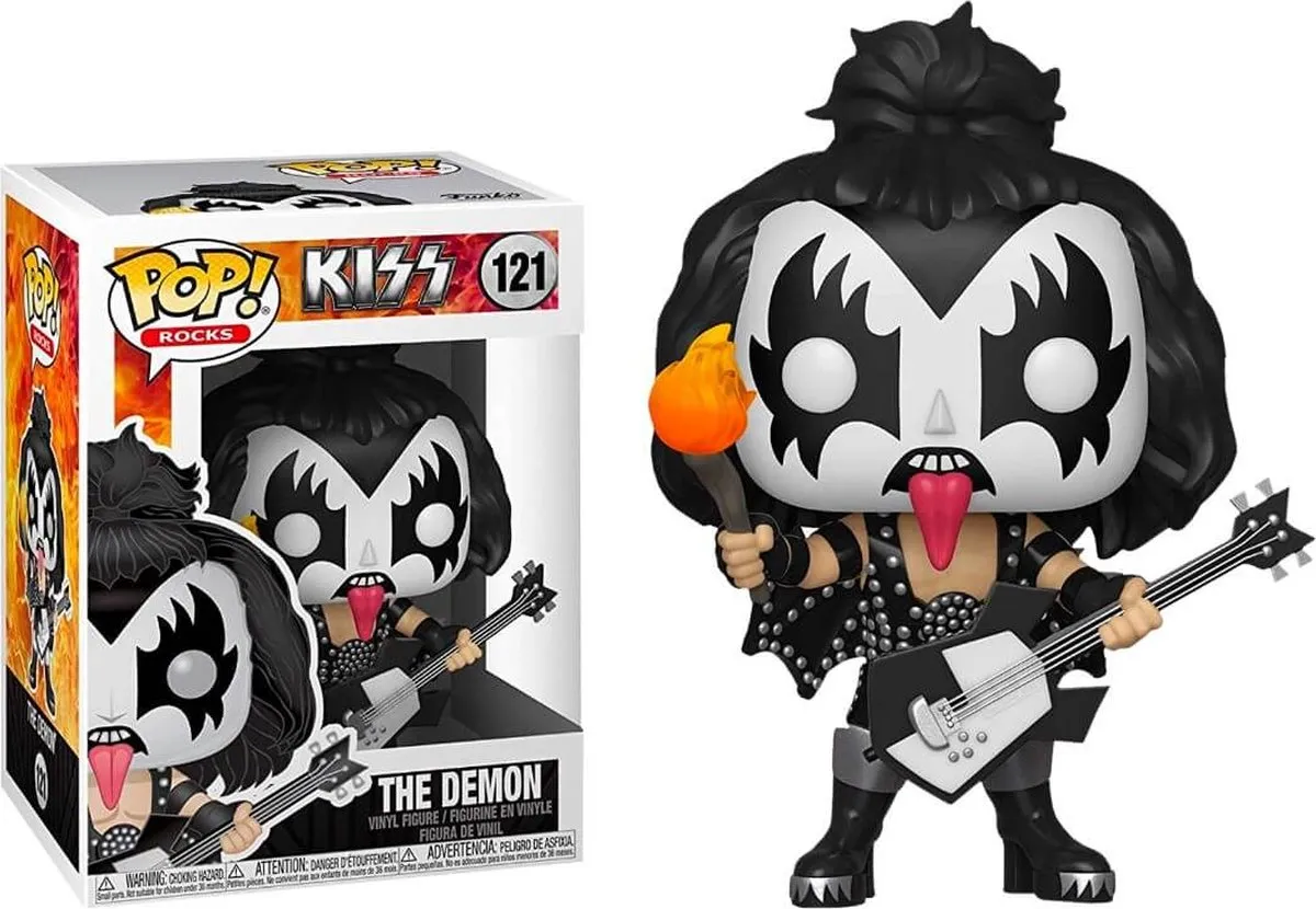 Funko Pop! Rocks KISS The Demon #121 - Multi