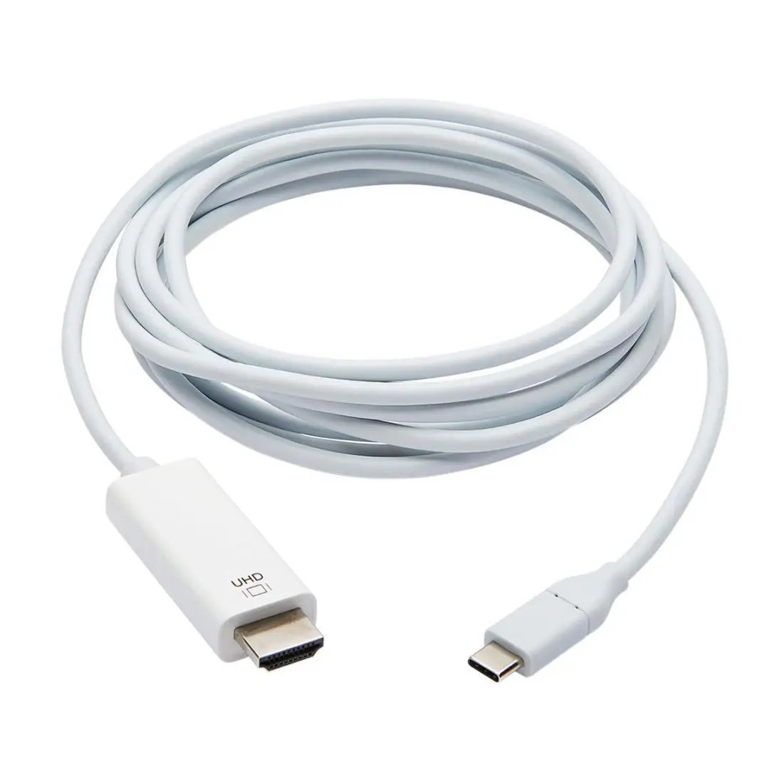 Tripp Lite U444-009-H4K6WE USB-C naar HDMI Kabel 3.1 - 4K 60Hz - 2,7m - Wit