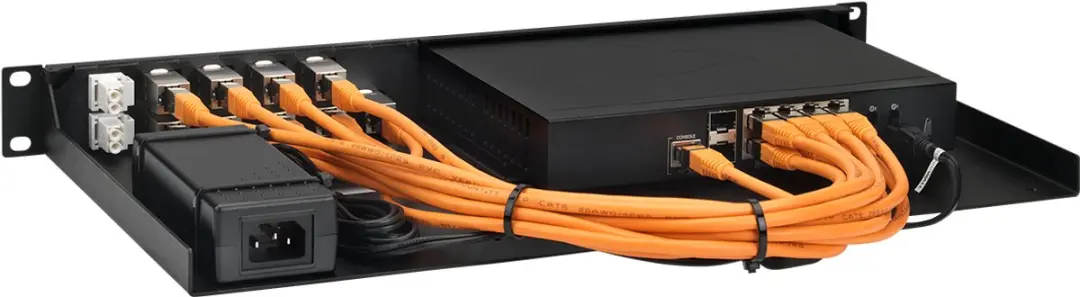 SonicWall TZ570[W] RM-SW-T12I Rackmontage - 1U - Zwart