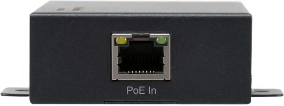 LevelOne POR-0111 PoE Adapter & Injector - Zwart