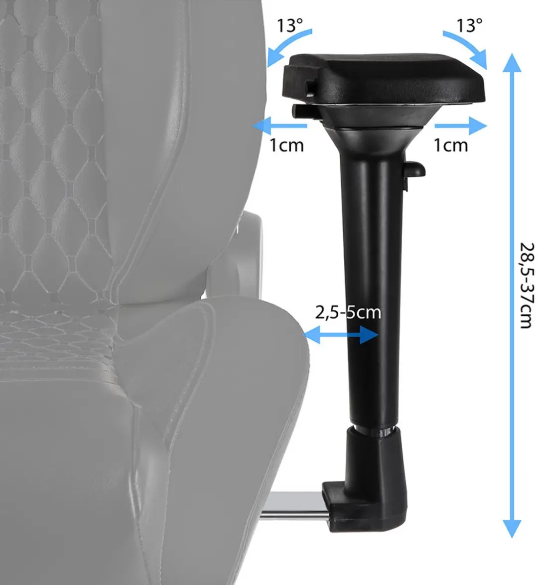 Noblechairs EPIC NBL-PU-BLA-002 Gamingstoel - Zwart