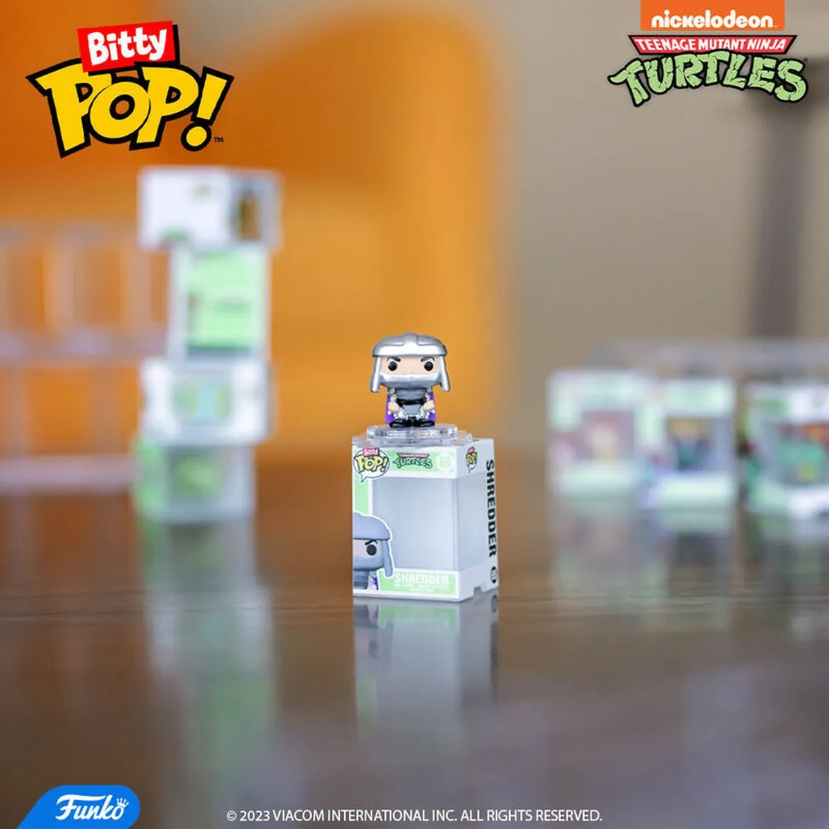 Funko TMNT Bitty POP! Donatello 4-Pack - 2,5 cm - Multicolor