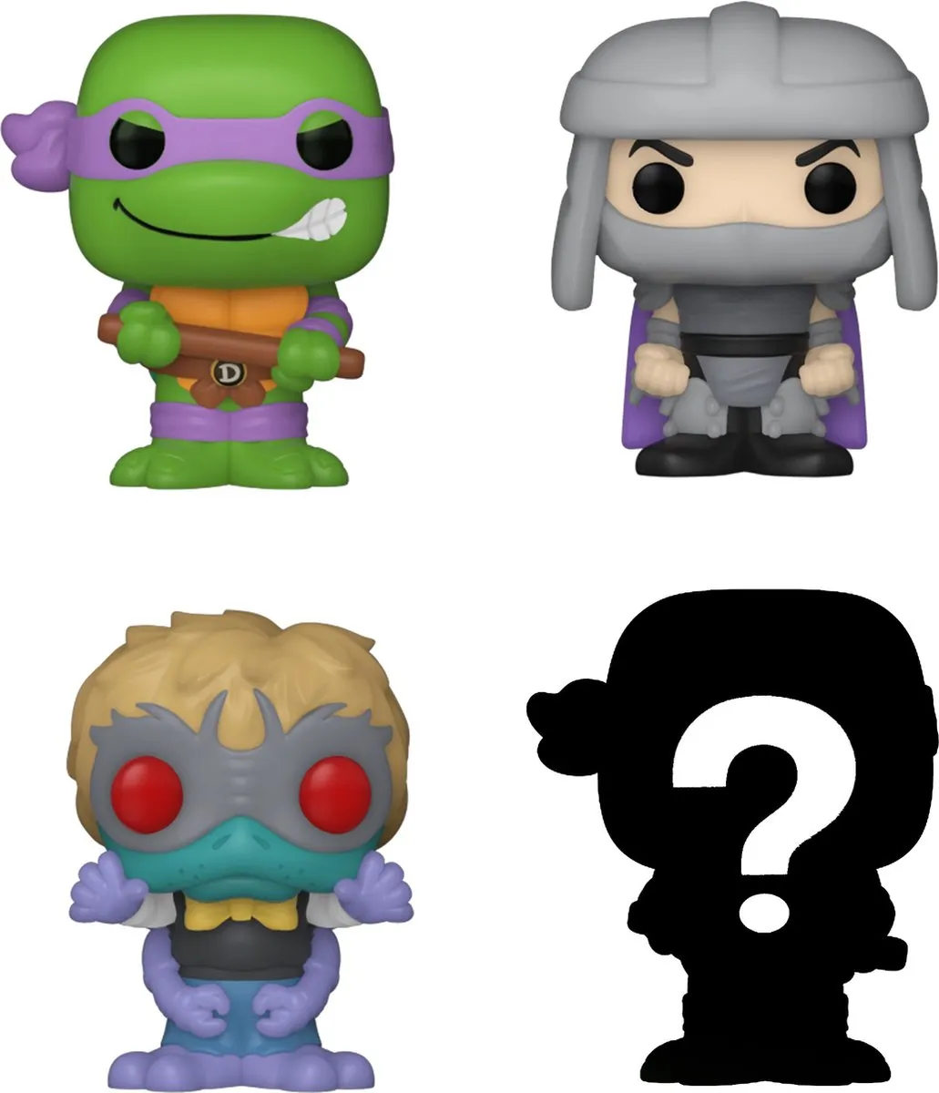 Funko TMNT Bitty POP! Donatello 4-Pack