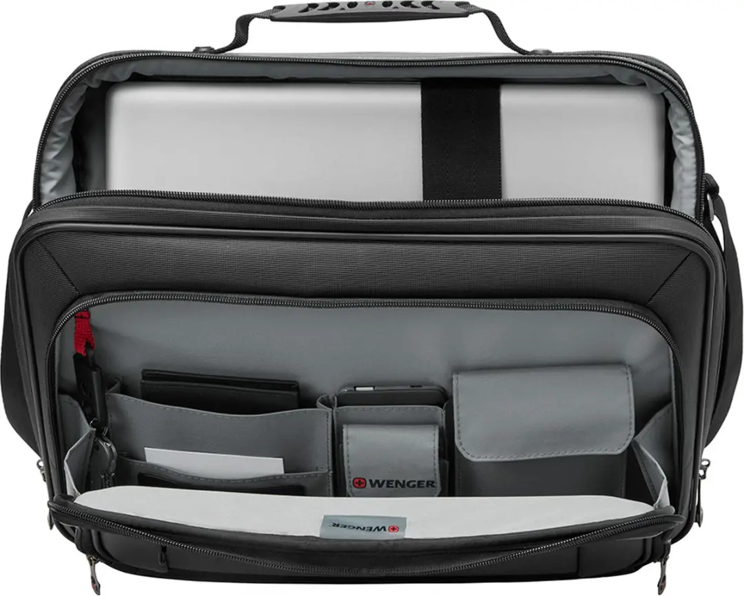 Wenger Insight 7613329008041 Laptophoes - 13" - 9 Vakken - Grijs - afbeelding 6 van 6