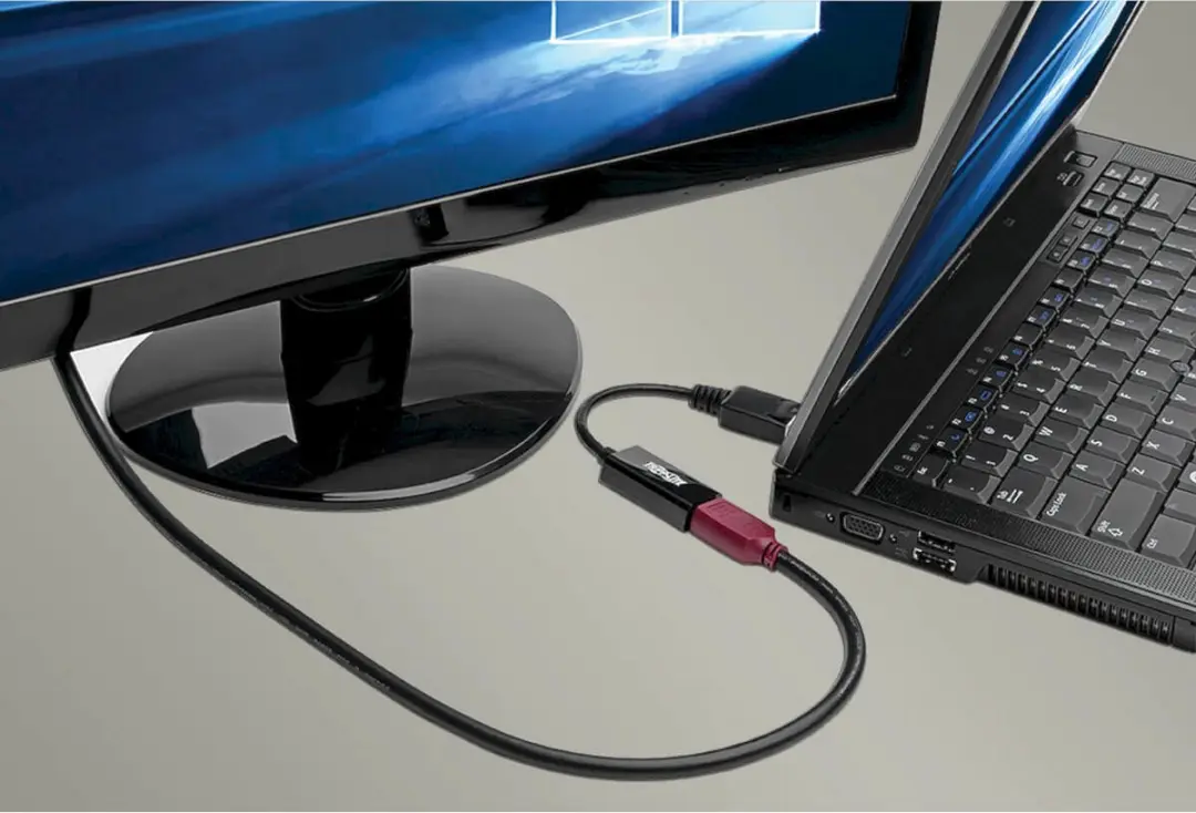Tripp Lite P136-06N-H2V2LB DisplayPort naar HDMI 2.0 Adapter - Zwart