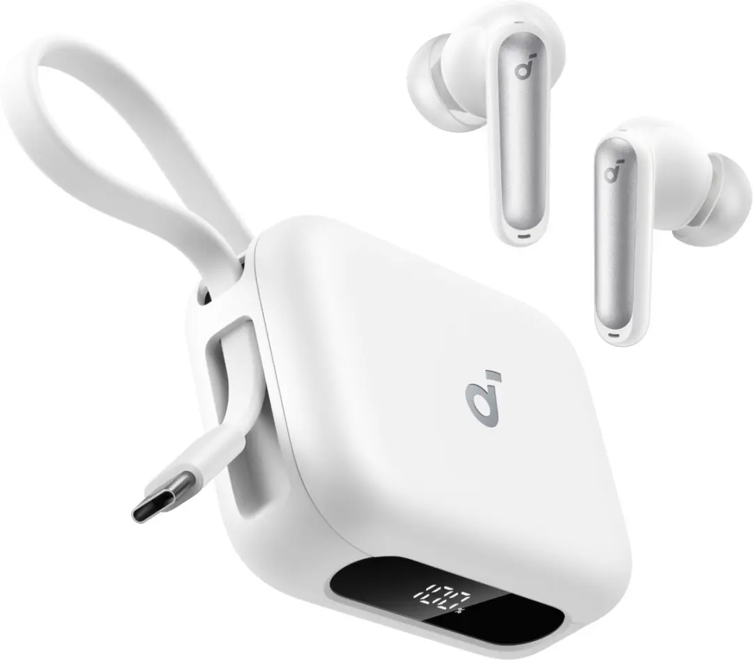 Soundcore P41i Adaptieve Earbuds - Noise Cancelling - A3937G22 - Wit - afbeelding 6 van 6