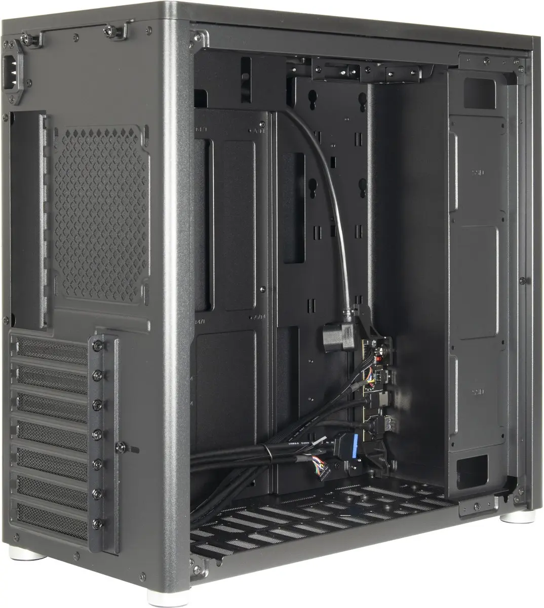 Intertech X2 Duplex Pro Midi Tower - Zwart