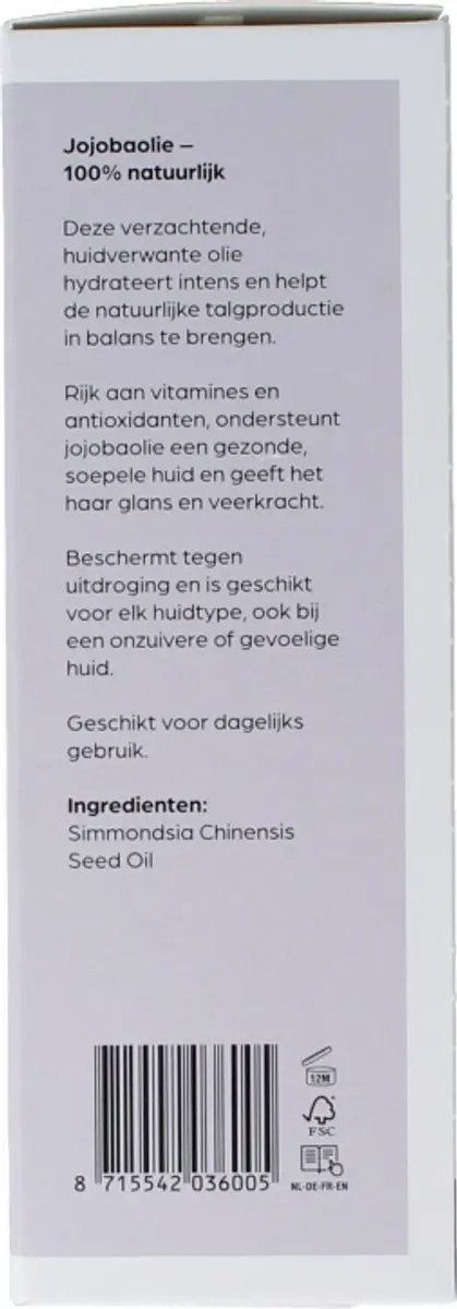 Volatile Jojoba Olie Bio 100ml