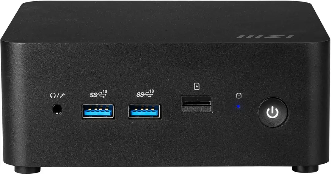 MSI Cubi NUC 13MQG-071EU Mini PC - i5 1345U - 8GB/512GB - Zwart