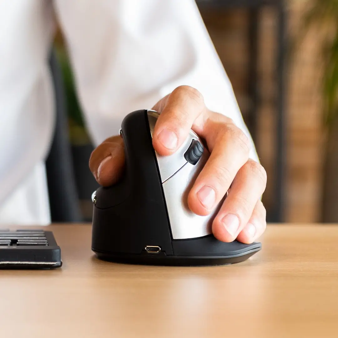 R-Go HE Break Zwart - 3-in-1 Bluetooth/2.4GHz/USB