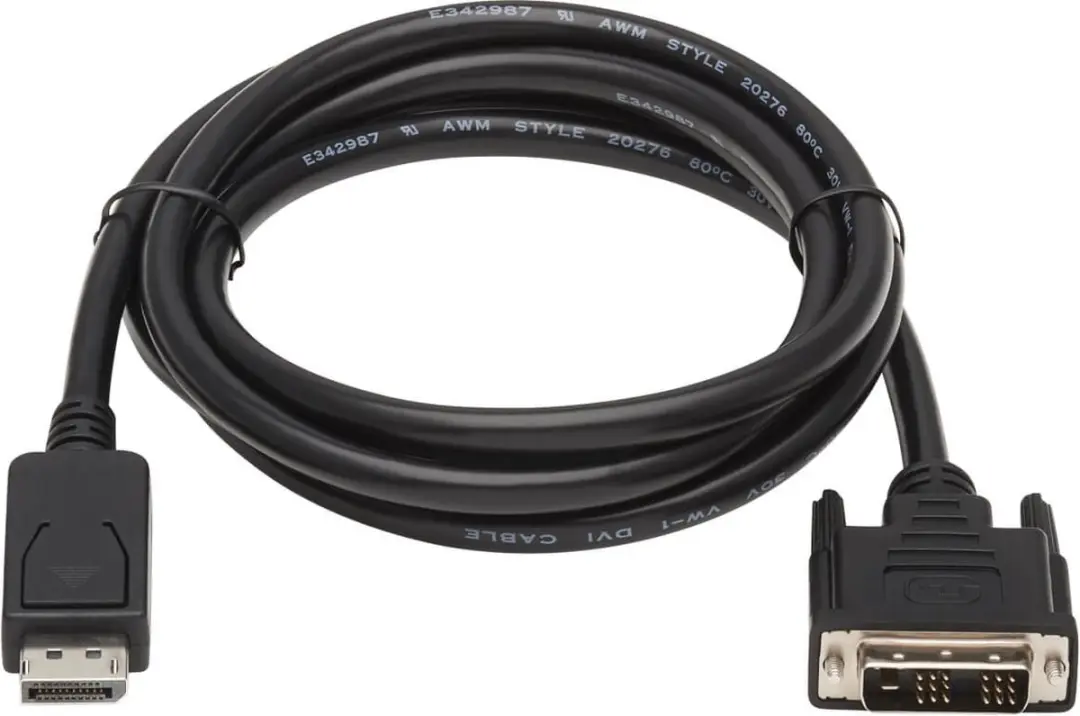 Tripp Lite P581-006 DisplayPort naar DVI-D Kabel - 1,83m - Zwart/Wit