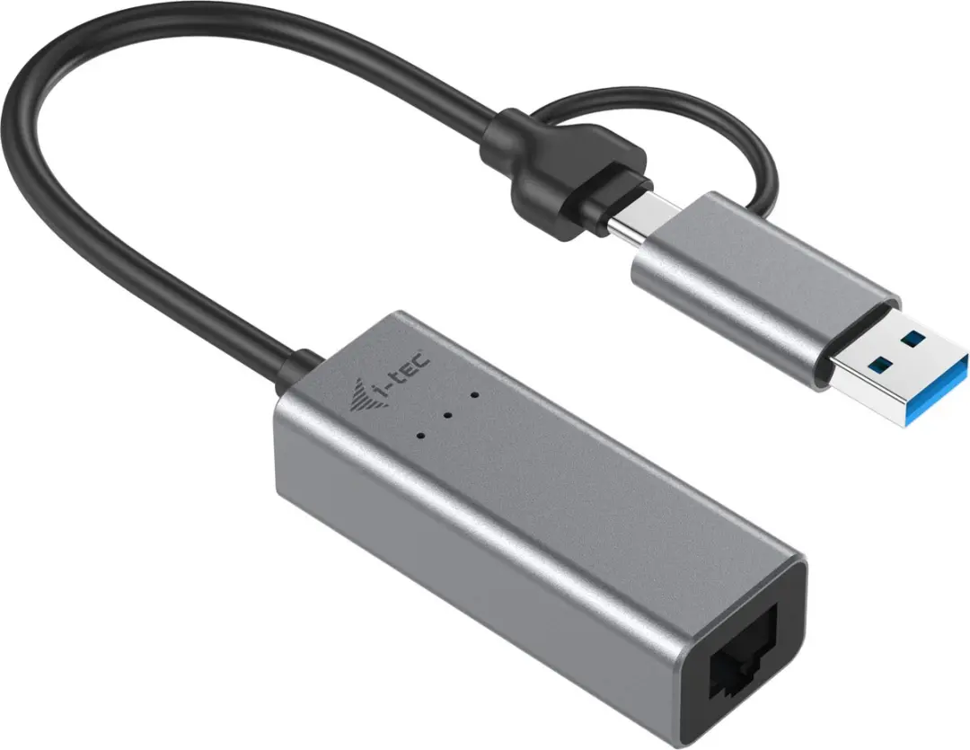 I-tec C31METAL25LAN USB naar Ethernet Adapter