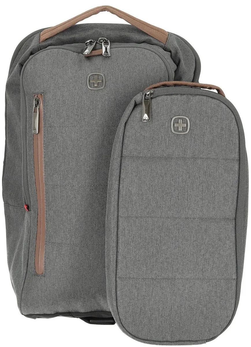 Wenger 606489 Upgrade Rugzak - 15L - 13 inch - Donkergrijs