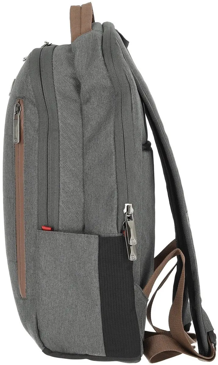 Wenger 606489 Upgrade Rugzak - 15L - 13 inch - Donkergrijs - afbeelding 6 van 6