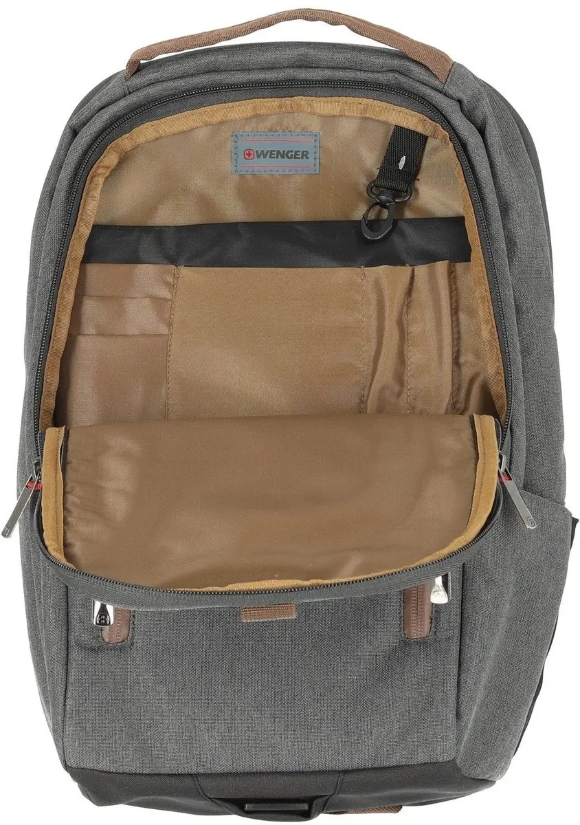 Wenger 606489 Upgrade Rugzak - 15L - 13 inch - Donkergrijs